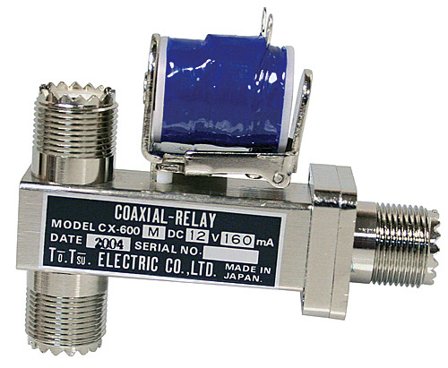 Coaxial relay