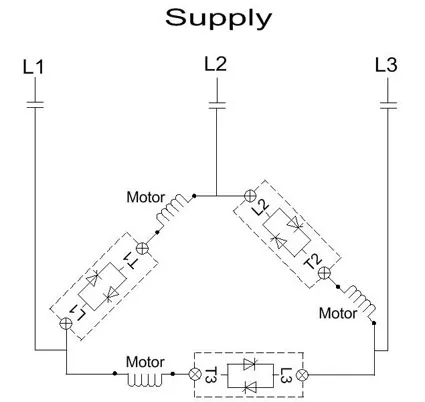استصال شش سیمه سافت استارتر و موتور